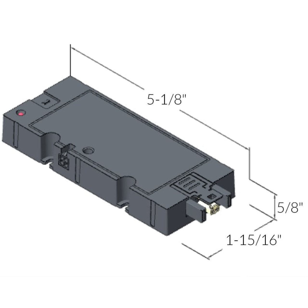 Loox5 12V Multi White LED Lights Box to Box 6 Way Distributor with Switch Port - Spec Sheet