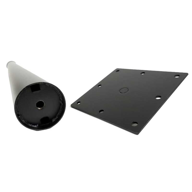 PMI Rockwell Round Slim Table Leg 950-8S-02 - Counter Height - Mounting Bracket