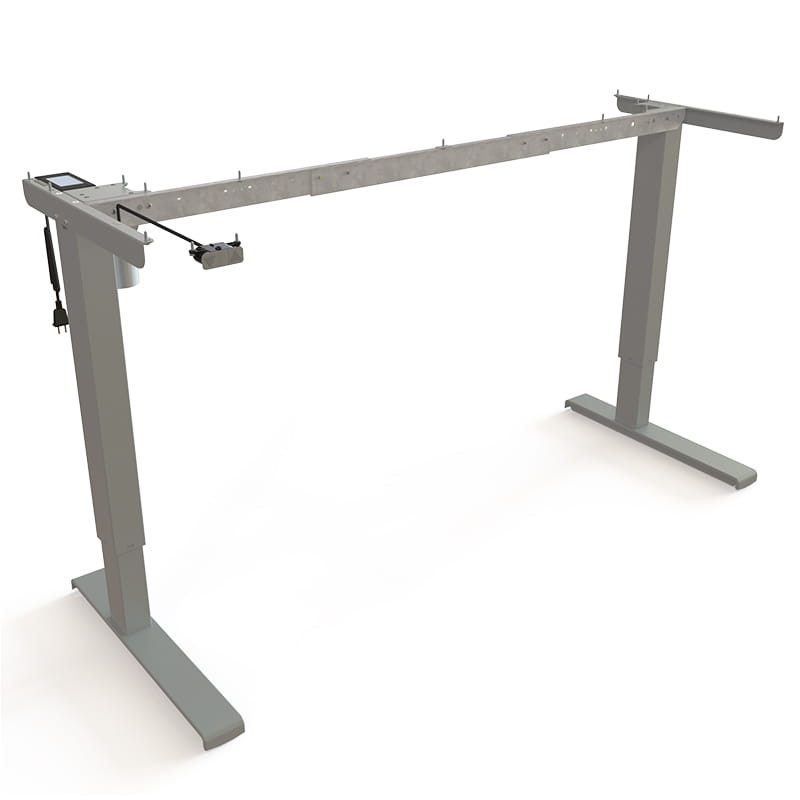 ConSet Compact Height Adjustable Motorized Desk Frame 501-6 8S (27" - 47" Height) - Frame