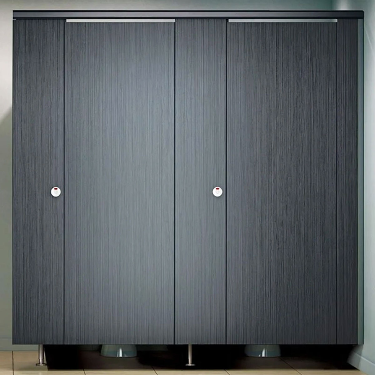 Alpaco Collection Toilet Partitions - 1 Stall ADA In Corner Left Hand - Classic