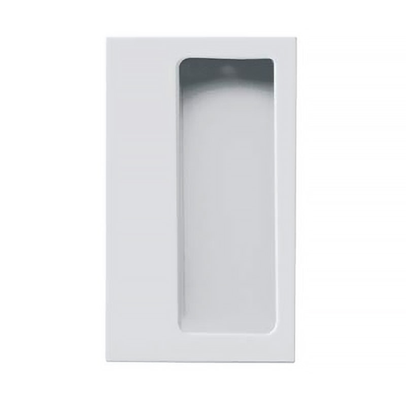 HEWI Nylon Recessed Cabinet Pull - Flush Rectangular - 539