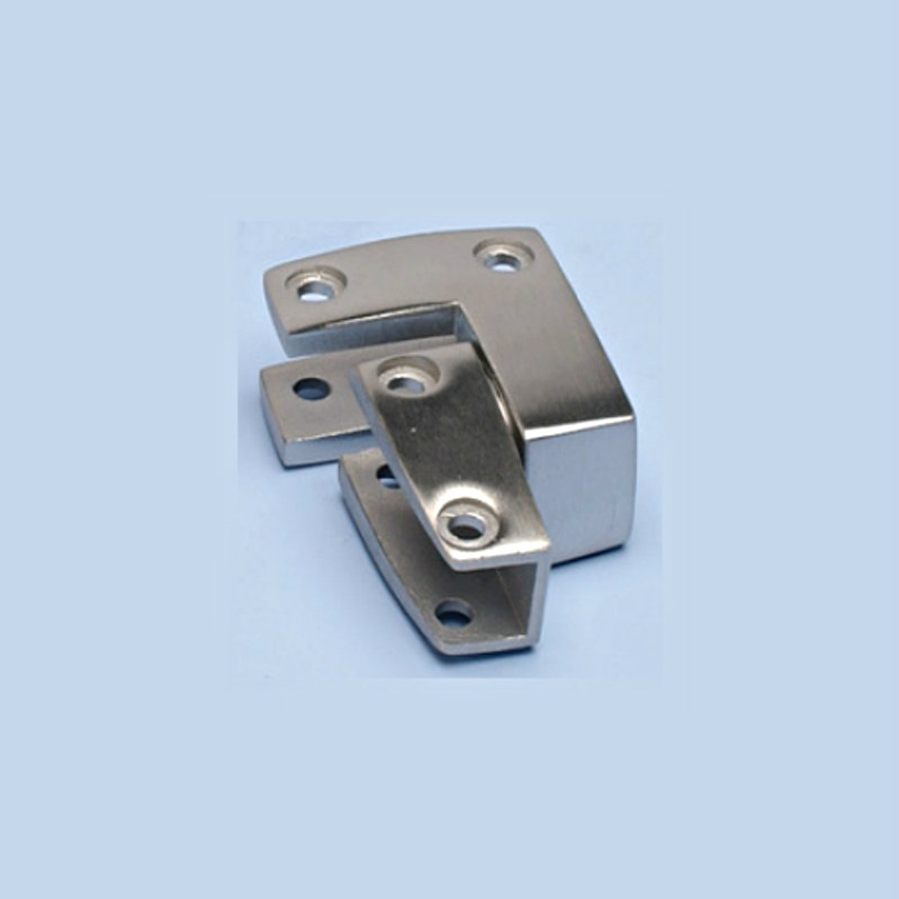 AMPCO Stainless Steel Top Adjustable Hinge Set for Solid Phenolic