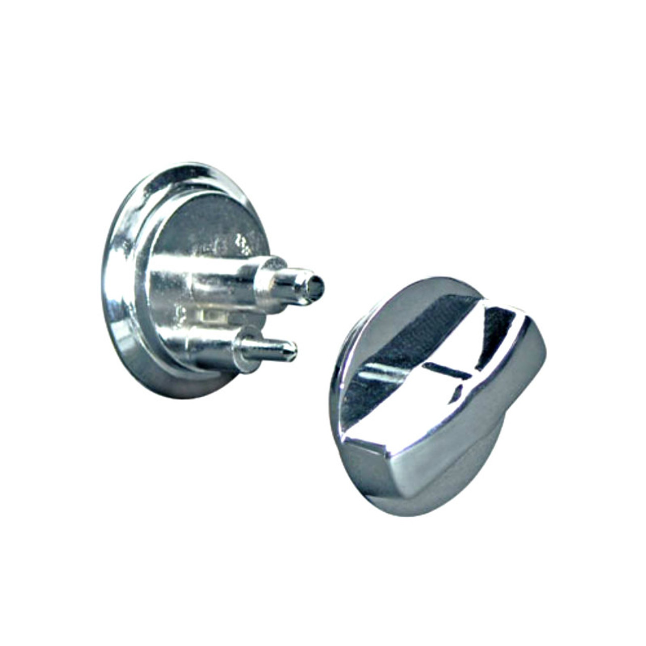 Global Partitions Zamac Twist Knob for Concealed Latch - Harbor