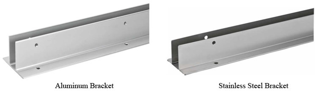 Global Partitions 38" Full Height Bracket Set - detail 1