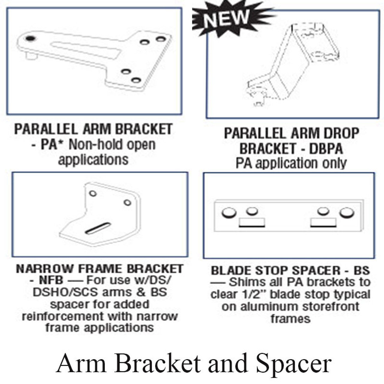 PDQ American Eagle 3100 Series Door Closer - detail 3