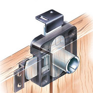 Click here to shop for Timberline - Type 250 - Double Door Lock