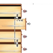 Click here to shop for Timberline - System 400 - Anti-Tip Interlock  3-4