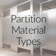 Bathroom Partition Materials | What Is The Difference?