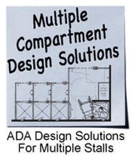 ADA Design Solutions For Multiple Shower And Dressing Compartments