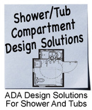 ADA Design Solutions For Bathrooms With Tub And Shower Compartments