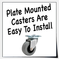 Plate Mounted Casters and Where to Install Them