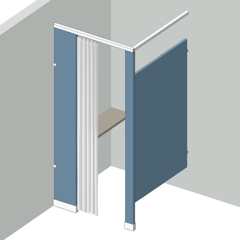 Dressing Cache Dressing Compartments and Changing Stalls | Free Shipping