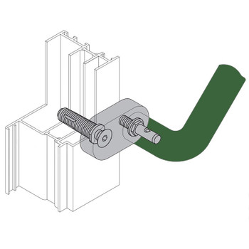Hewi Door Pull Handle Mounting Hardware For Hollow Doors