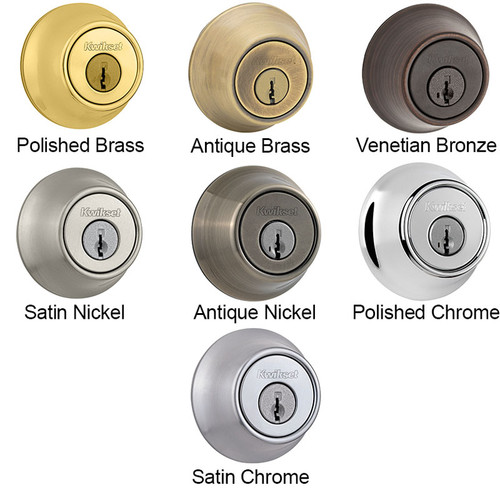 Kwikset Finish Chart