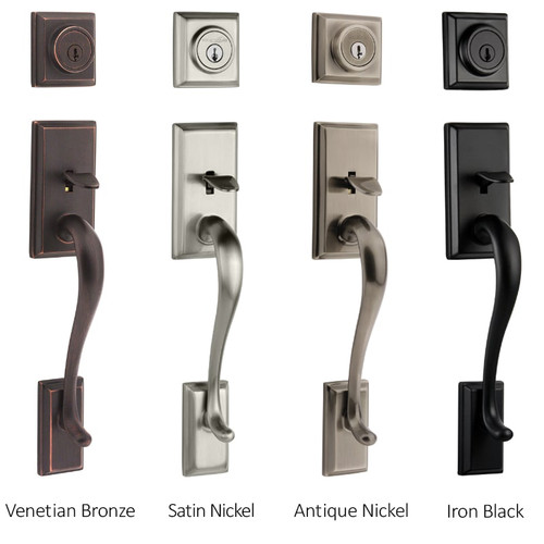 Kwikset Signature Series Hawthorne Door Handleset Modern Design