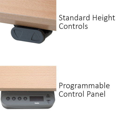 Conset 501-19 Height Adjustable Motorized Desk Wall-Mount 26
