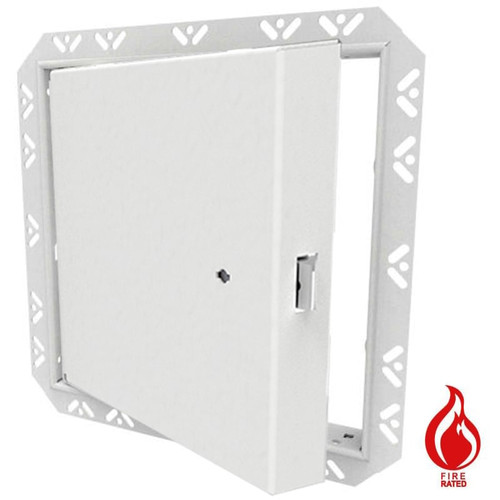Fire Rated Security Access Panel Exposed 1" Flange BabcockDavis