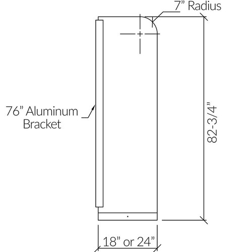 Solid Plastic Hand Dryer Divider Screen Sanitary Partitions