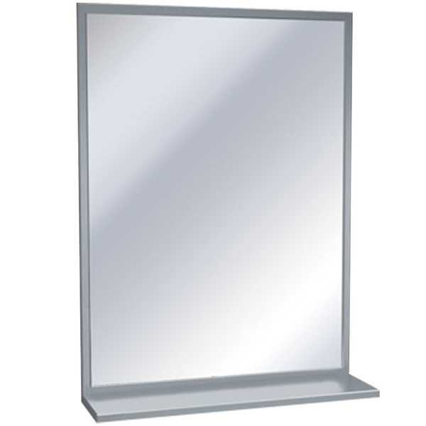 ASI Chan-Lok Frame Mirror - Polished Reflective Stainless Steel