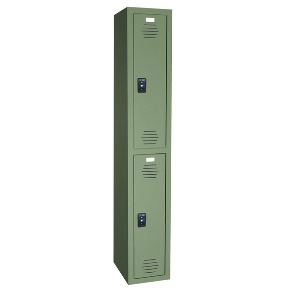 asobi FACTORY　LARK ASI Double Tier Solid Plastic Lockers ADA Compliant - Traditional