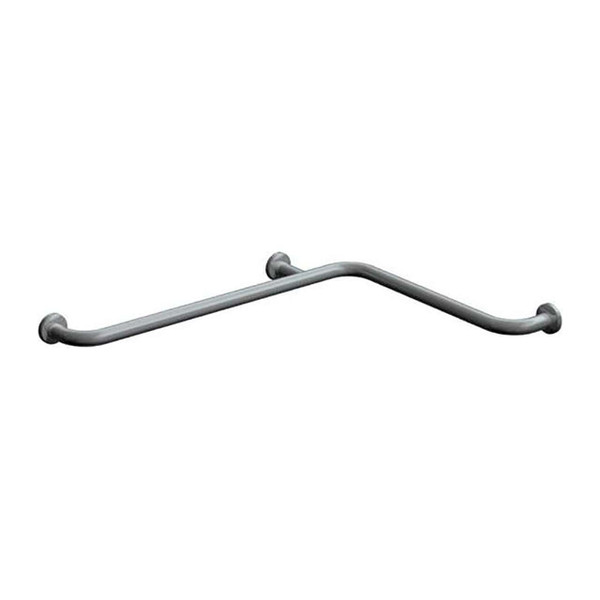 ASI Stainless Steel Two Wall Corner Grab Bar