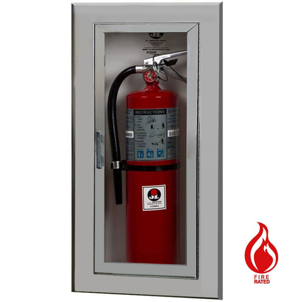 その他 ART WORK STUDIO Fire extinguisher box Recessed Aluminum Fire Extinguisher Cabinet - Academy JL
