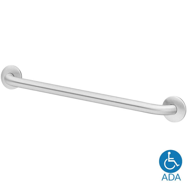 Stainless Steel Straight Grab Bar 1.25