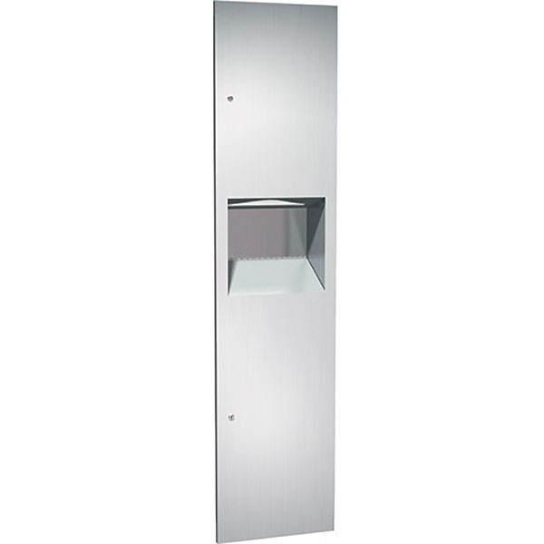 ASI Recessed Towel Dispenser and Waste Receptacle 64676 Simplicity