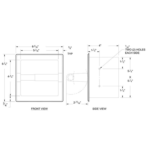 Recessed Toilet Tissue Dispenser With Storage For Extra Roll - Restroom  Stalls and All