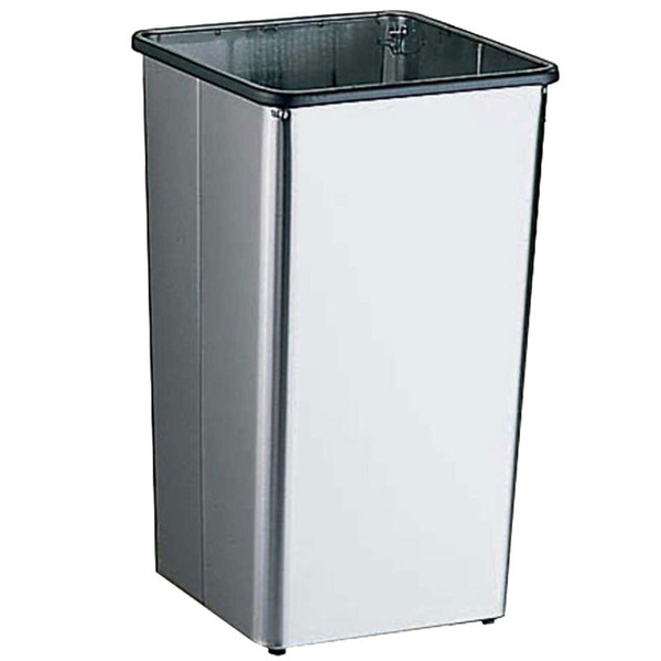Bobrick Free Standing Waste Receptacle with Dome Top B2300 Classic