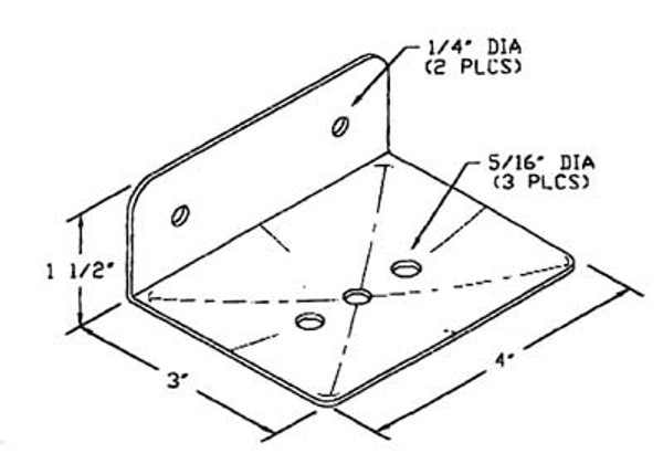 ASI 20692-660 Surface Mounted Shelf, Stainless Steel, 6 x 60 inch