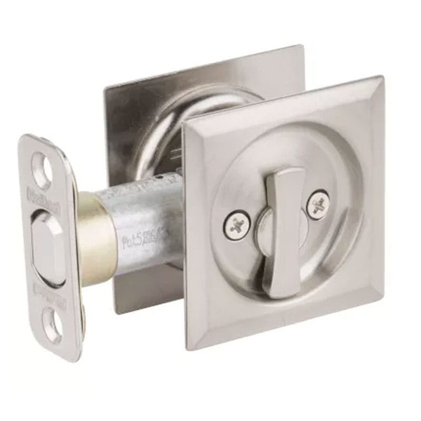 Kwikset Square Privacy Pocket Door Lock