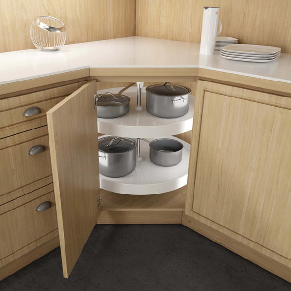 Corner Solutions Kitchen Cabinet Storage and Revolving Shelves