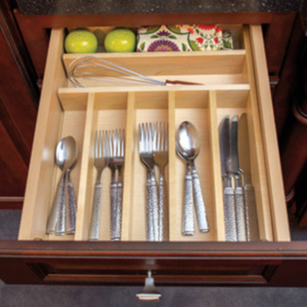 Hafele 556.64.770 Cutlery Tray, Large Compartment Drawer Insert, Plastic