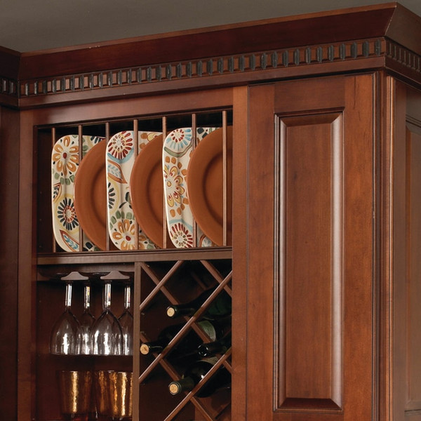 Vertical Plate Racks for Cabinet