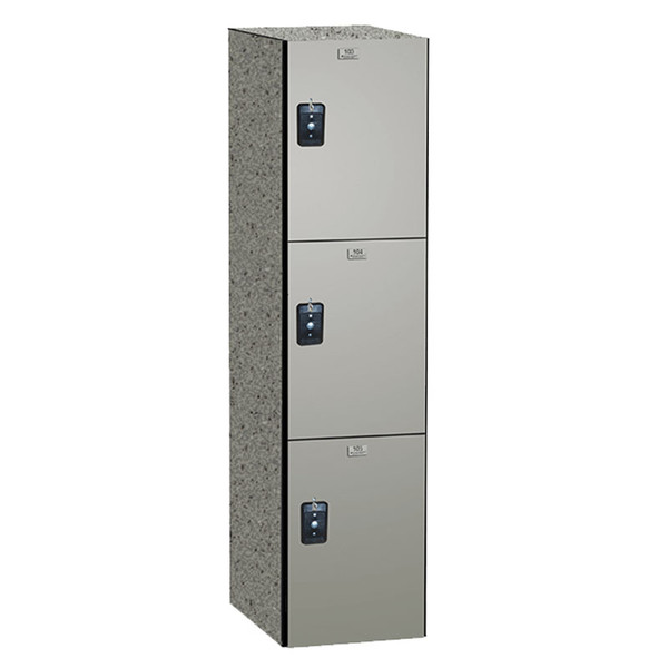 ASI Triple Tier Phenolic Lockers - Traditional Collection