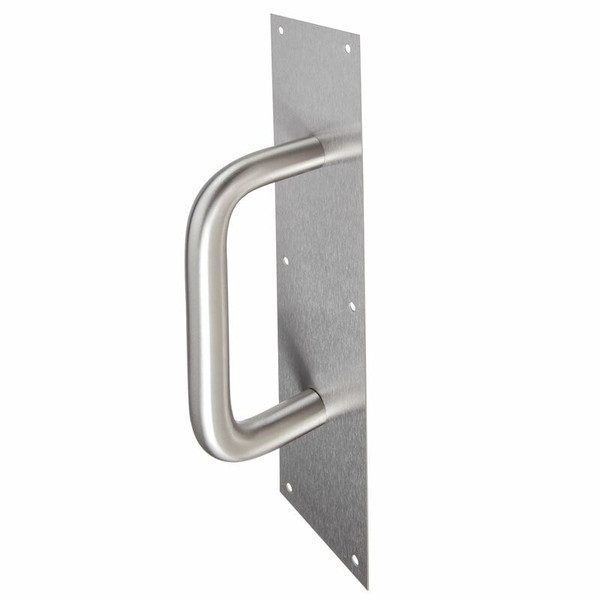 PDQ Pull Plate with 1" Round ADA Compliant 8" Door Handle H3D - Default