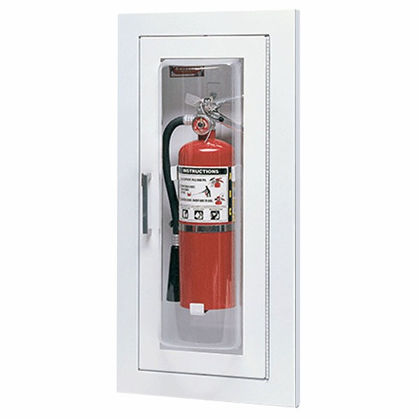 SemiRecessed Fire Extinguisher Larsen Cameo Series