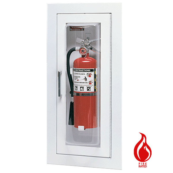 Recessed Fire Rated Extinguisher Larsen Cameo Series