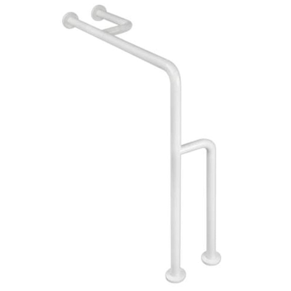 HEWI Nylon Wall to Floor Bariatric Grab Bar with Outriggers - 801.22.8400 - Default