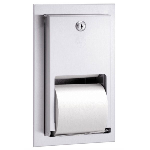 HEWI Stainless Steel Vertical Spare Toilet Tissue Roll Holder - 900.21.006