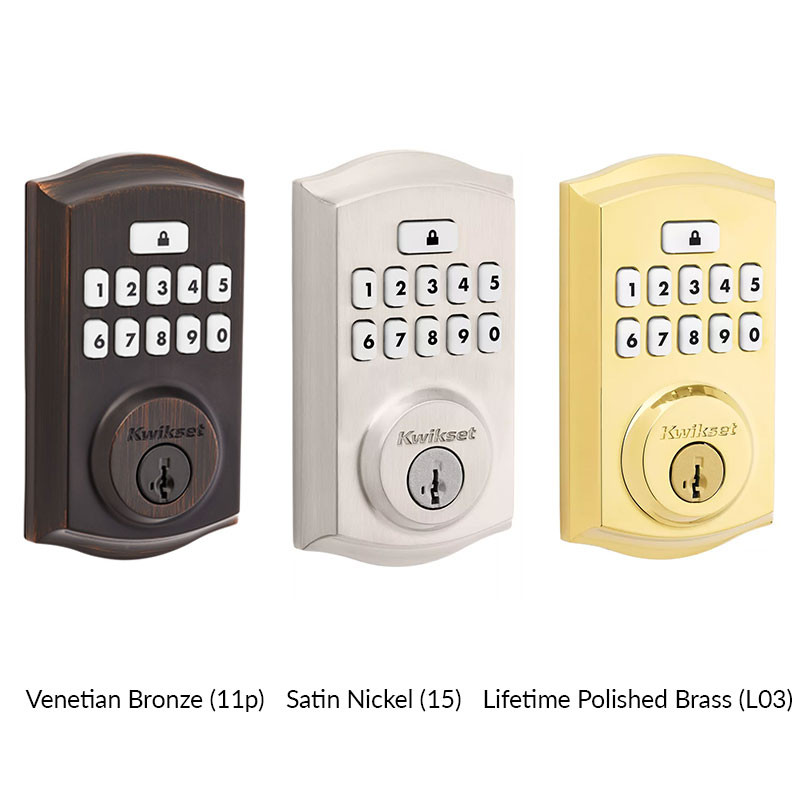 Kwikset SmartCode 260 Traditional Electronic Keypad Door Lock