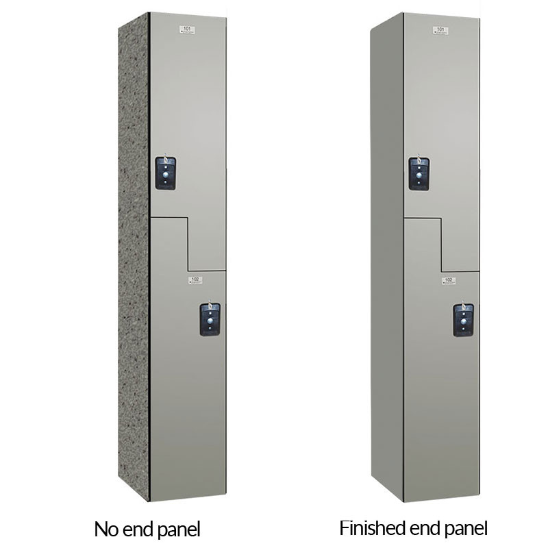 ASI Two Person Phenolic Z Lockers - Traditional Collection