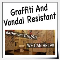 graffiti and scratch resistant