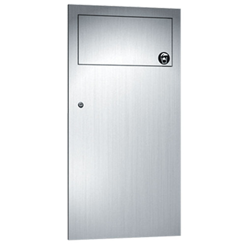 ASI Recessed Covered Waste Receptacle 6459 Simplicity Collection