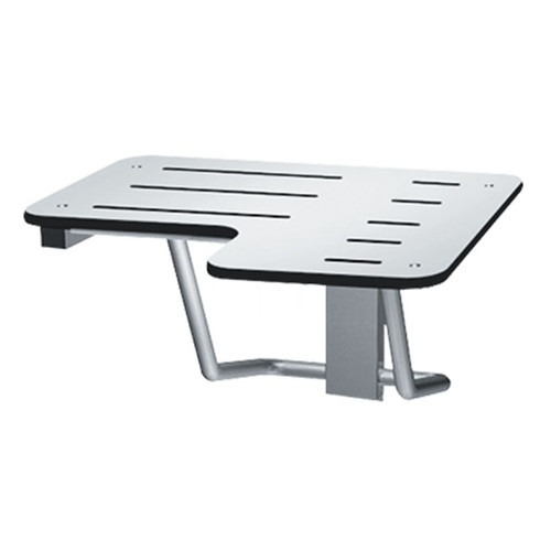 ASI Solid Phenolic Folding L-Shaped Shower Seat 8206-L