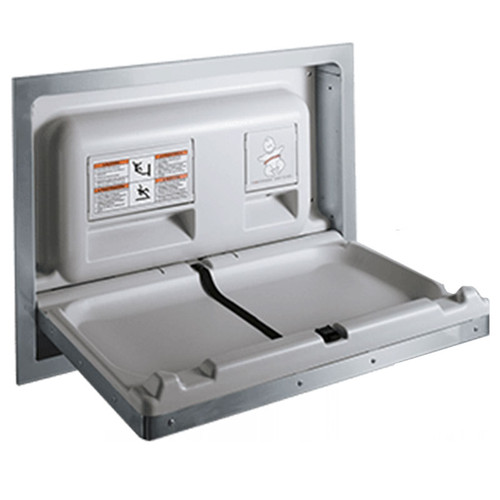 ASI Recessed Stainless Steel Baby Changing Station 9013