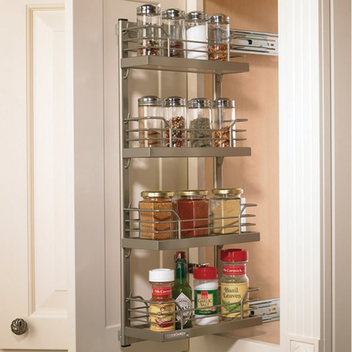 Kessebohmer Narrow Cabinet Pull Out Metal Frame Spice Rack