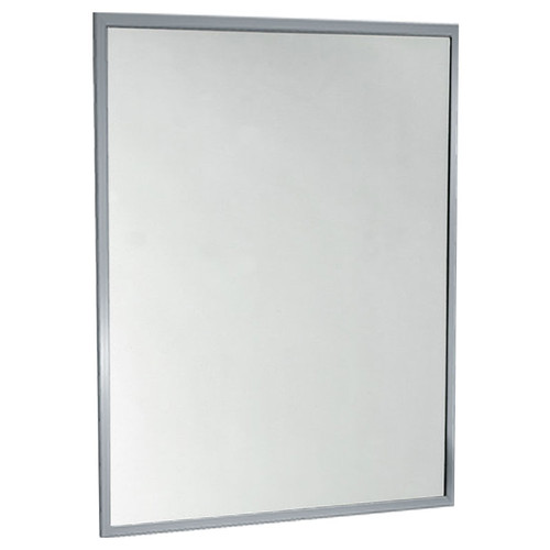 American Accessories California Channel Frame Mirror Tempered Glass