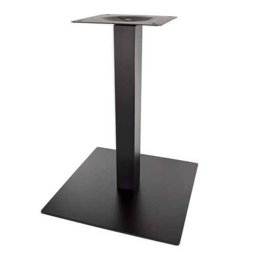 PMI Positano Square Powder Coated Steel Table Height Pedestal Base